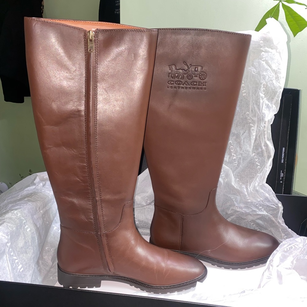 Coach Flynn Boots, Brand New, Never used